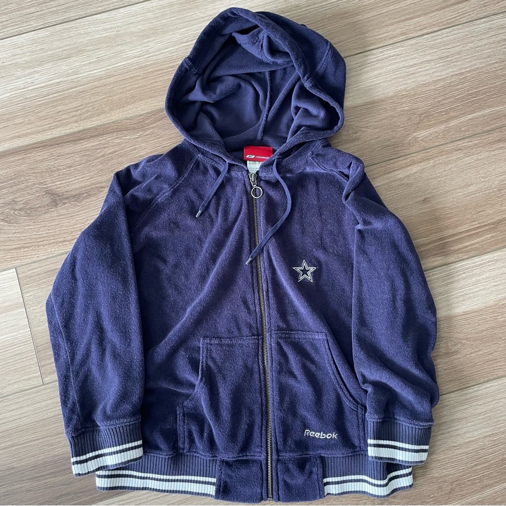 Kids Dallas Cowboys Reebok Zipper Hoodie